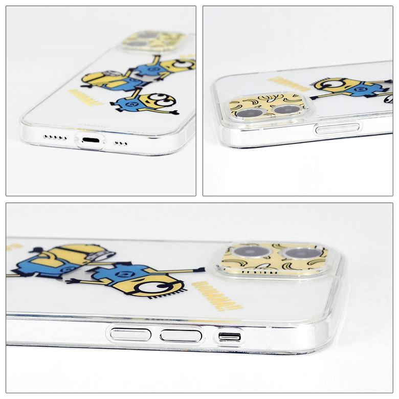 iPhone12 ケース ミニオン イーフィット IIIIfit Crystal shell スマホケース ミニオンズ iPhone12 アイフォン12 6.1inch クリアカバー ハイブリッド mini-273 |  | 04