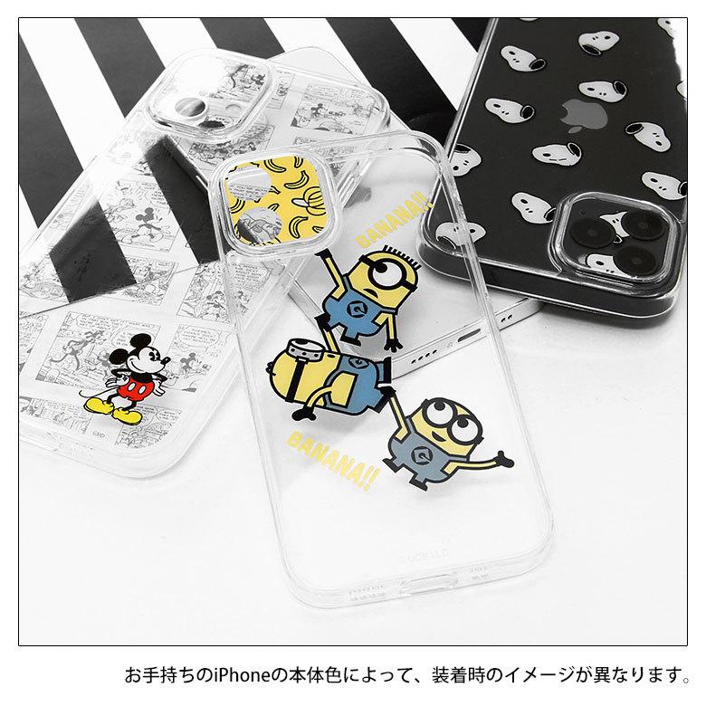 iPhone12 ケース ミニオン イーフィット IIIIfit Crystal shell スマホケース ミニオンズ iPhone12 アイフォン12 6.1inch クリアカバー ハイブリッド mini-273 |  | 05