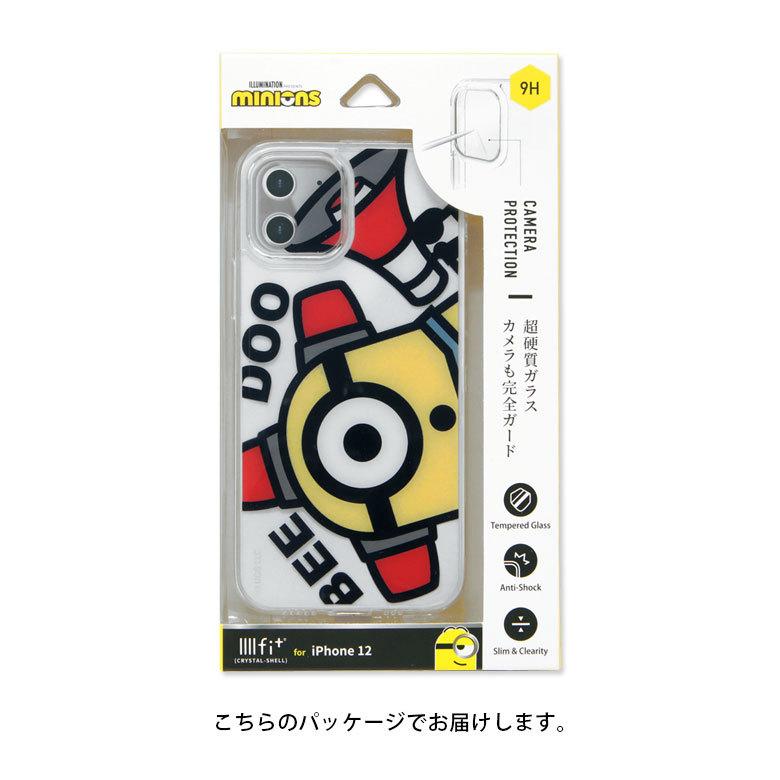 iPhone12 ケース ミニオン イーフィット IIIIfit Crystal shell スマホケース ミニオンズ iPhone12 アイフォン12 6.1inch クリアカバー ハイブリッド mini-273 |  | 07