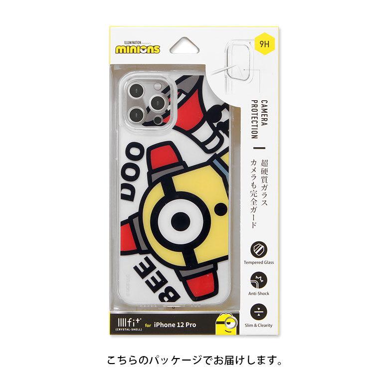 iPhone12 Pro ケース ミニオン イーフィット IIIIfit Crystal shell スマホケース iPhone12 Pro アイフォン12 プロ クリアカバー ハイブリッド mini-274 |  | 07