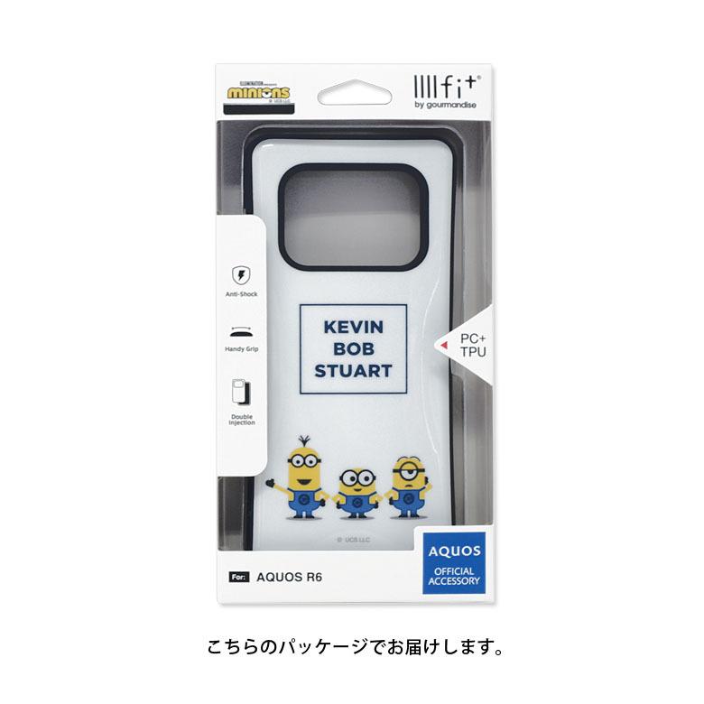 AQUOS R6 ケース『怪盗グルー／ミニオンズ』シリーズ IIIIfit ケース アクオス r6 SH-51B A101SH ハードカバー mini-290 |  | 05