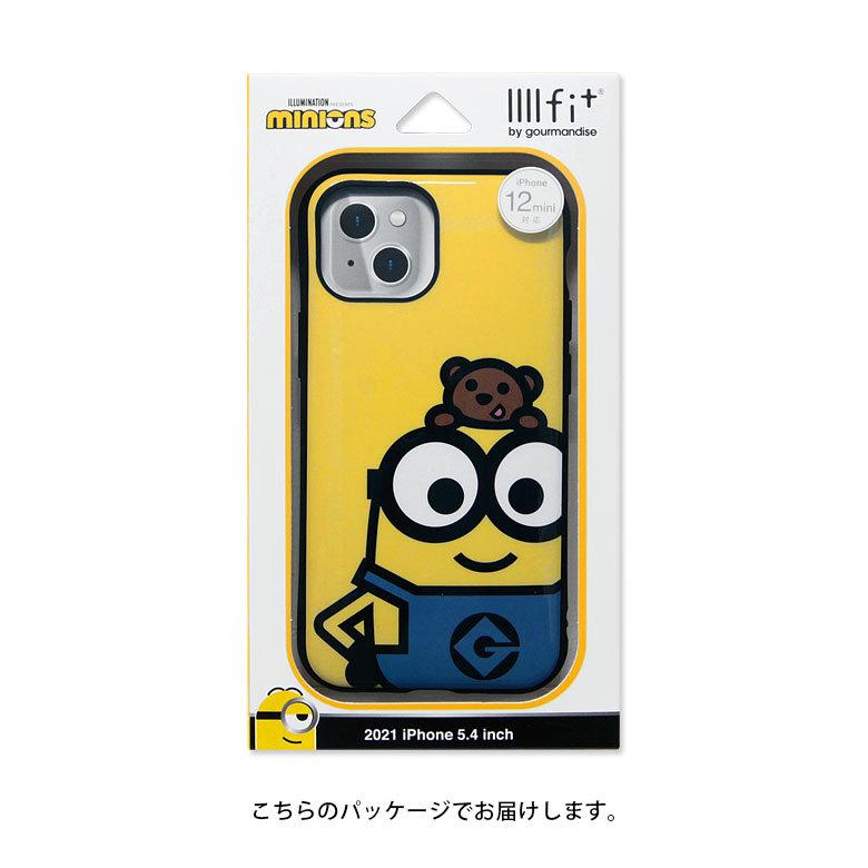 iPhone13 mini ケース ミニオンズ イーフィット IIIIfit iPhone12 mini アイフォン13 ミニ カバー ハイブリッド minion mini-296 |  | 03