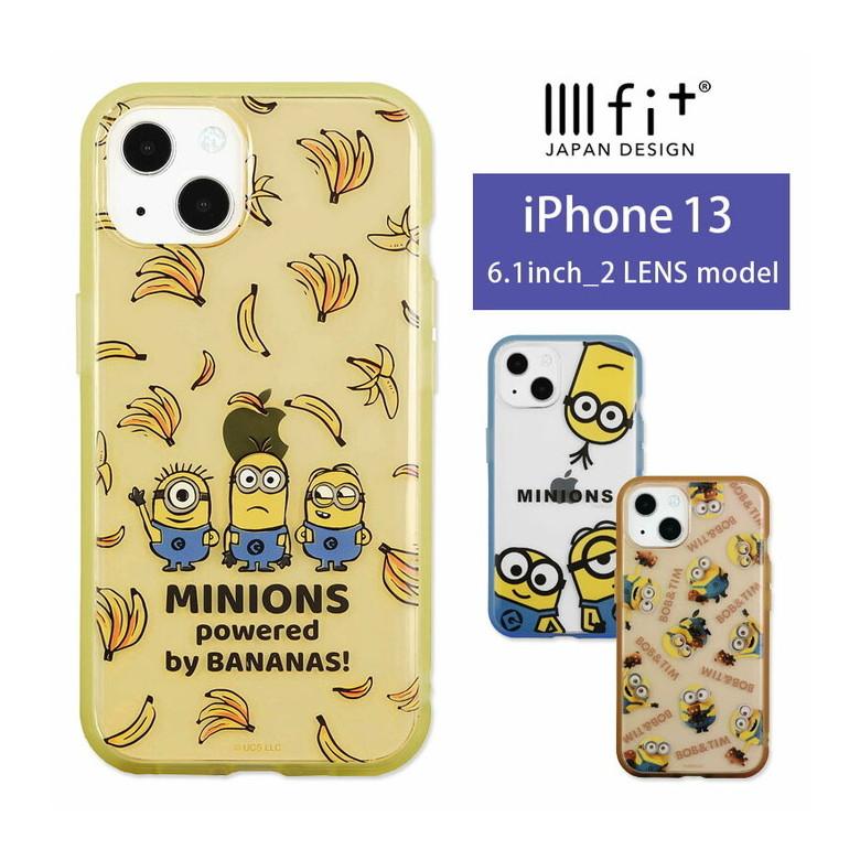iPhone13 ケース クリア ミニオンズ イーフィット IIIIfit Clear 携帯ケース アイフォン13 ケース アイホン13ケース mini-301 | 