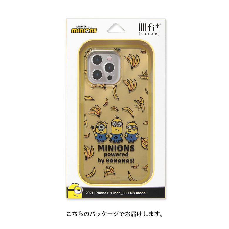 iPhone13 Pro ケース クリア ミニオンズ イーフィット IIIIfit Clear iPhone13 Pro アイフォン13 プロ カバー ハイブリッド mini-302 |  | 08