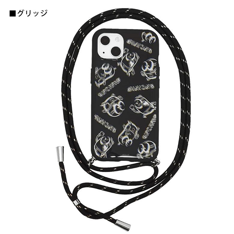 iPhone13 ケース ショルダー 怪盗グルー ミニオンズ IIIIfit Loop ストラップ紐付き 携帯ケース アイフォン13 アイホン13ケース |  | 07