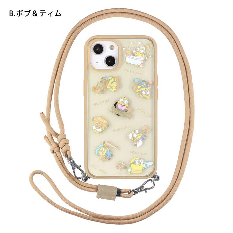 iphone14 ケース ショルダー 怪盗グルー ミニオンズ IIIIfit Loop ストラップ紐付 携帯ケース アイフォン14 ケース アイホン14 |  | 09