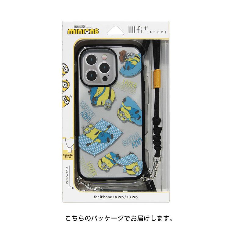 iPhone14 Pro ケース 怪盗グルー ミニオンズ シリーズ IIIIfit Loopストラップ紐付き 携帯ケース ショルダー アイフォン 14プロ mini-403 |  | 10