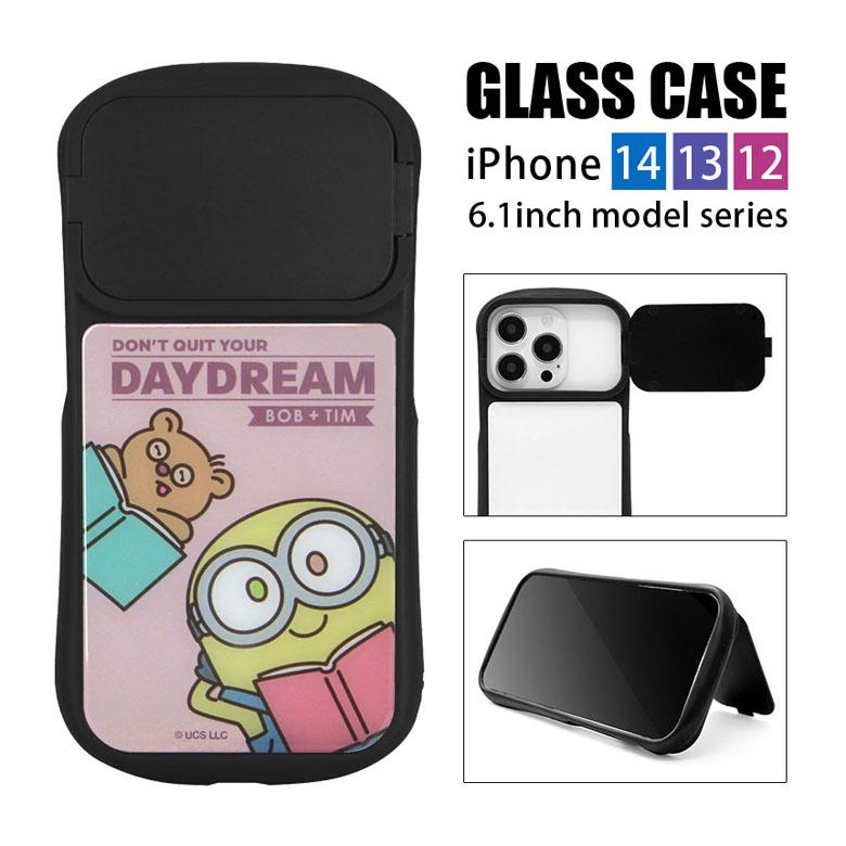 iPhone14 ケース iPhone13 ケース iPhone12 ケース シリーズ 怪盗グルー ミニオンズ ハイブリッドガラスケース ミニオン | 