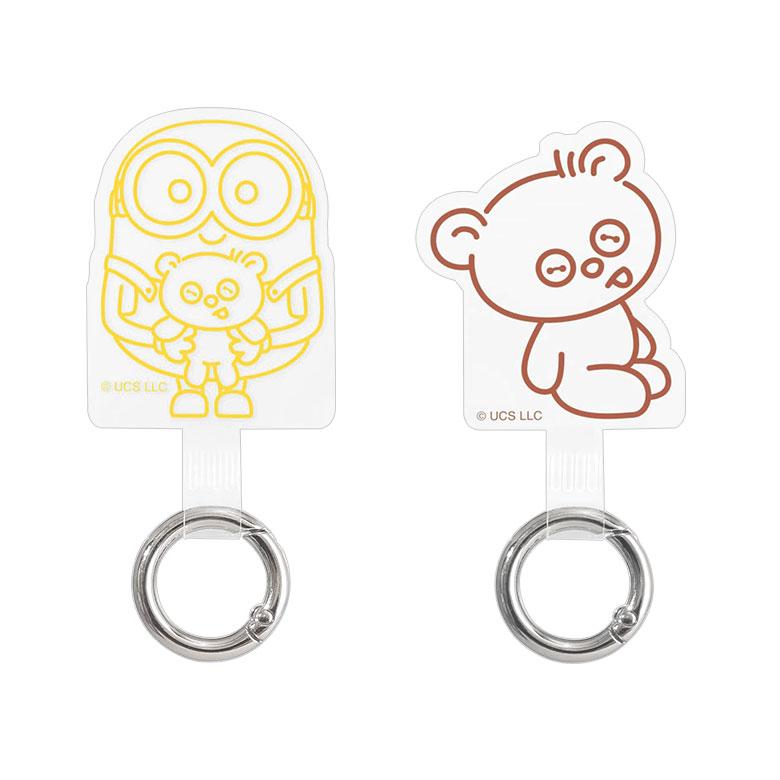 スマホリング ミニオンズ マルチリングプラス 落下防止 スマホアクセサリー スマホホルダー キャラクター |  | 01