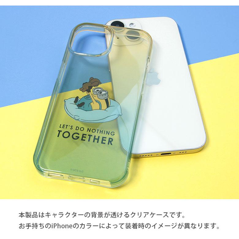 iPhone 15 Pro ケース 怪盗グルー ミニオンズシリーズ クリア ソフトカバー iPhone15 Pro クリアケース TPU mini-448a |  | 03
