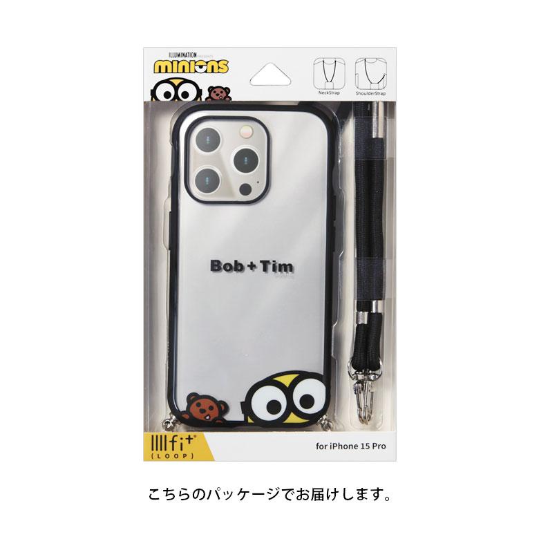 iPhone15Pro ケース  怪盗グルー ミニオンズ シリーズ IIIIfit Loop ストラップ紐付き 携帯ケース アイフォン15 プロ　mini-462 |  | 09