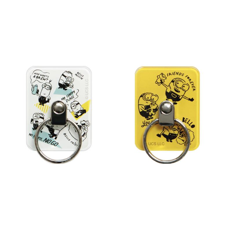 マルチリング スマホリング 怪盗グルー ミニオンズ リングスタンド  落下防止 mini-475 |  | 01