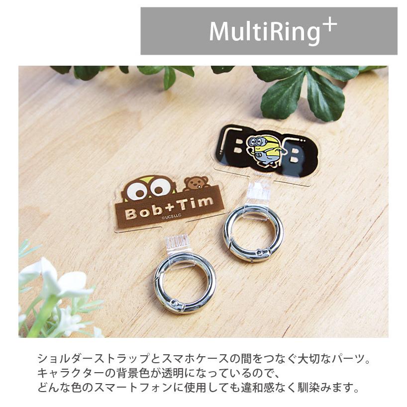 マルチリングプラス ストラップセット ミニオンズ ストラップ スマホ スマホショルダー　mini-499 |  | 04