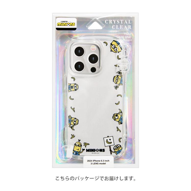 iPhone16Pro ケース クリスタルクリアケース 怪盗グルー ミニオンズ シリーズ ソフトカバー iPhone16 pro アイフォン16 プロ mini-506 |  | 10