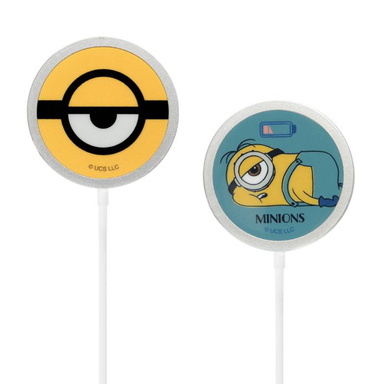 ワイヤレス充電器 iPhone Type-C MagSafe対応 怪盗グルー ミニオンズ Qi対応 かわいい スリム マグセーフ iPhone15 iPhone14 iPhone13 キャラクター |  | 01