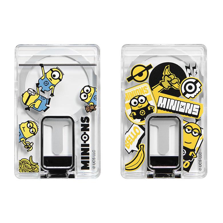 カードケース MagSafe スタンド付き 怪盗グルー ミニオンズ シリーズ クリア iPhone16/15/14/13/12 マグネット mini-511 |  | 01