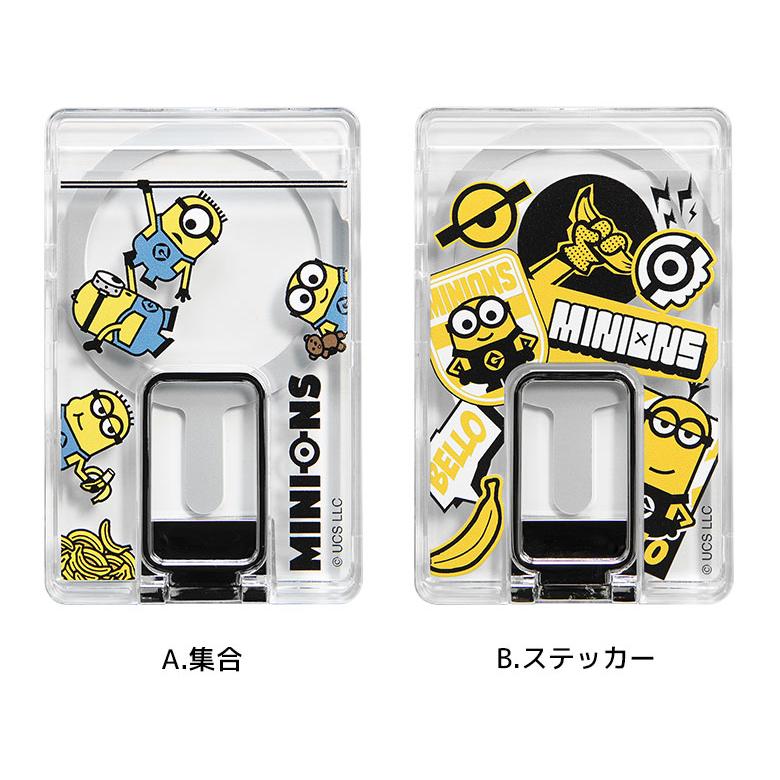カードケース MagSafe スタンド付き 怪盗グルー ミニオンズ シリーズ クリア iPhone16/15/14/13/12 マグネット mini-511 |  | 08