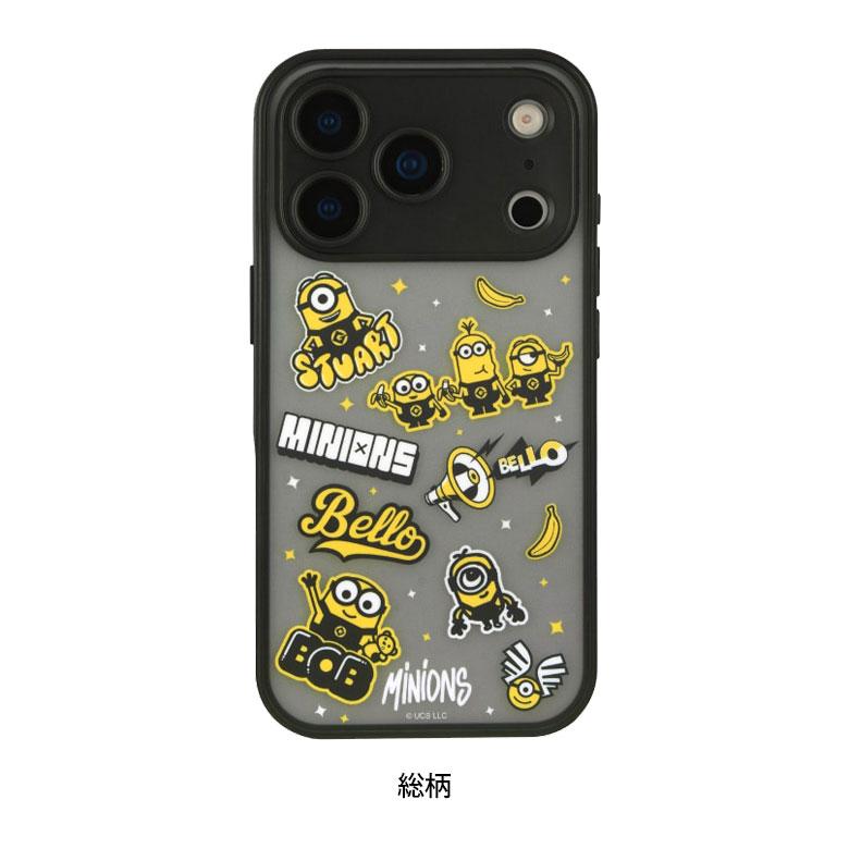 iPhone17Proケース 怪盗グルー ミニオンズ  IIIIfit プランプフレーム クリア ハイブリッド アイフォン 17 pro mini-528a |  | 05