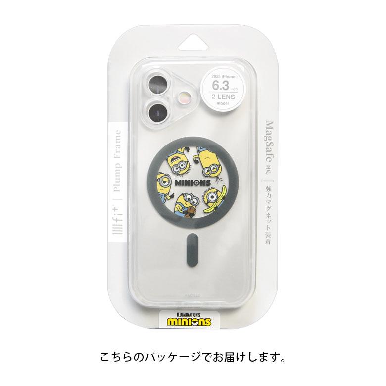 iPhone17 ケース 怪盗グルー ミニオンズ MagSafe対応 IIIIfit プランプフレーム クリア ハイブリッド アイフォン17 mini-530a |  | 06
