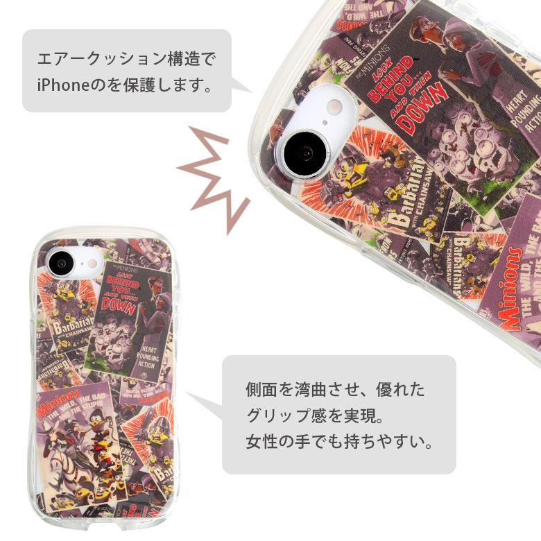 iPhone17e ケース iPhone16e ケース ミニオンズ＆モンスターズ クリスタルクリア TPU ソフトケース MINI-554A |  | 03