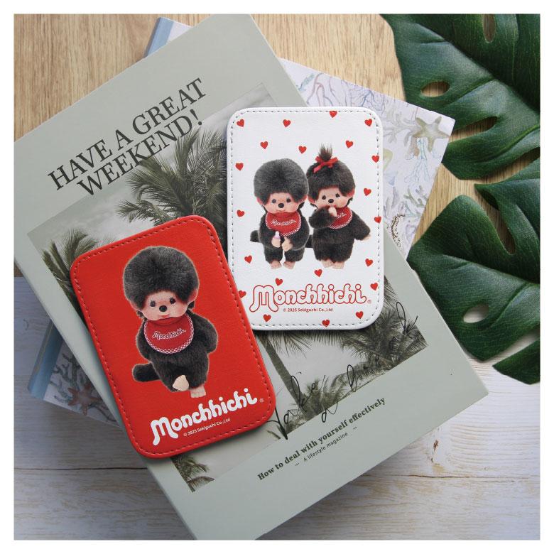 パスケース カードケース MagSafe モンチッチ iPhone17/16/15/14/13/12 マグネット mmc-60-mono |  | 03