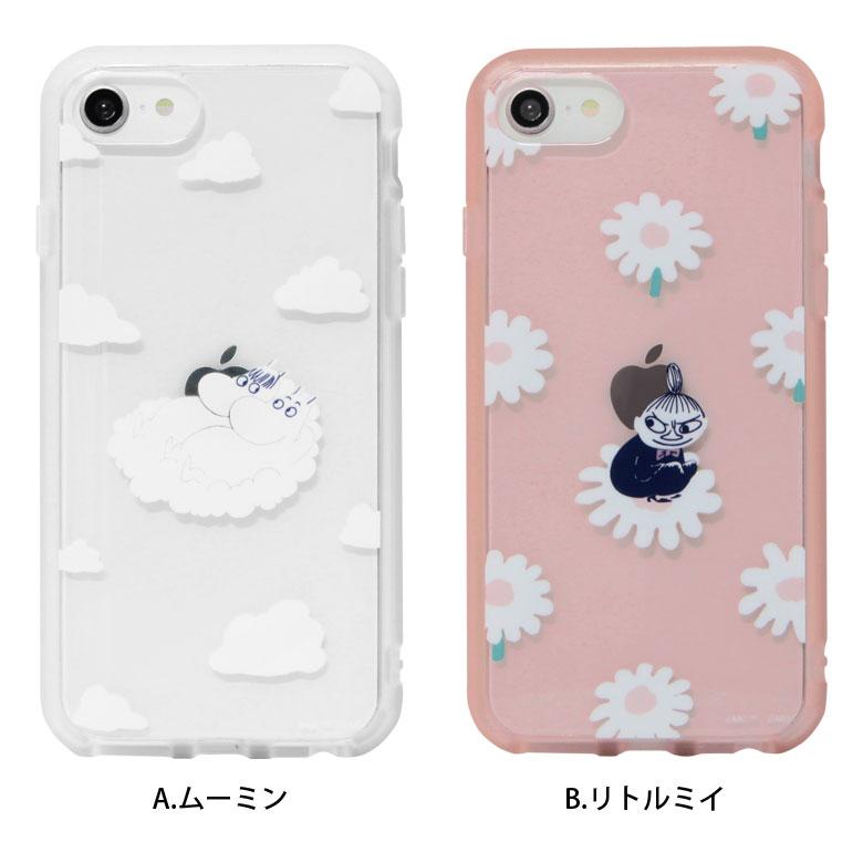 iPhone SE 第2/第3世代 ケース ムーミン スマホケース IIIIfit Clear