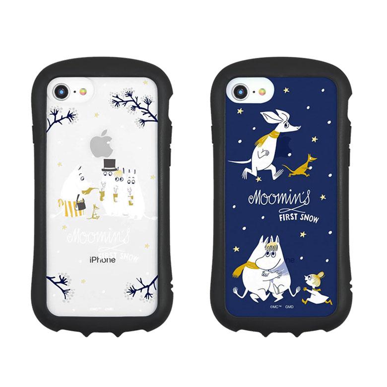 iPhone SE ケース クリア 第3世代 第2世代 ムーミン FIRST SNOW