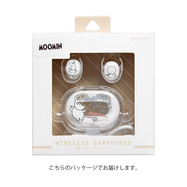 ワイヤレスイヤホン Bluetooth 5.3 充電ケース付き ムーミン カナル型