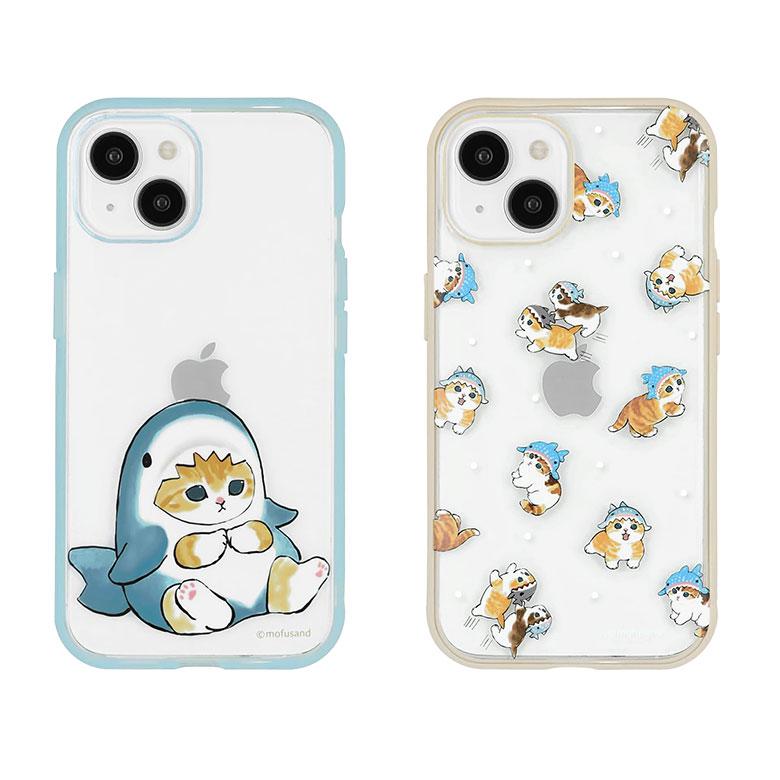 iPhone15 ケース モフサンド mofusand IIIIfit Clear クリア 携帯