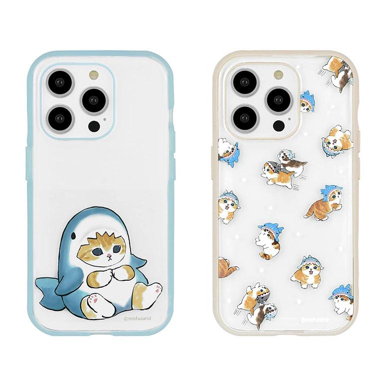 iPhone15Pro ケース モフサンド mofusand IIIIfit Clear クリア