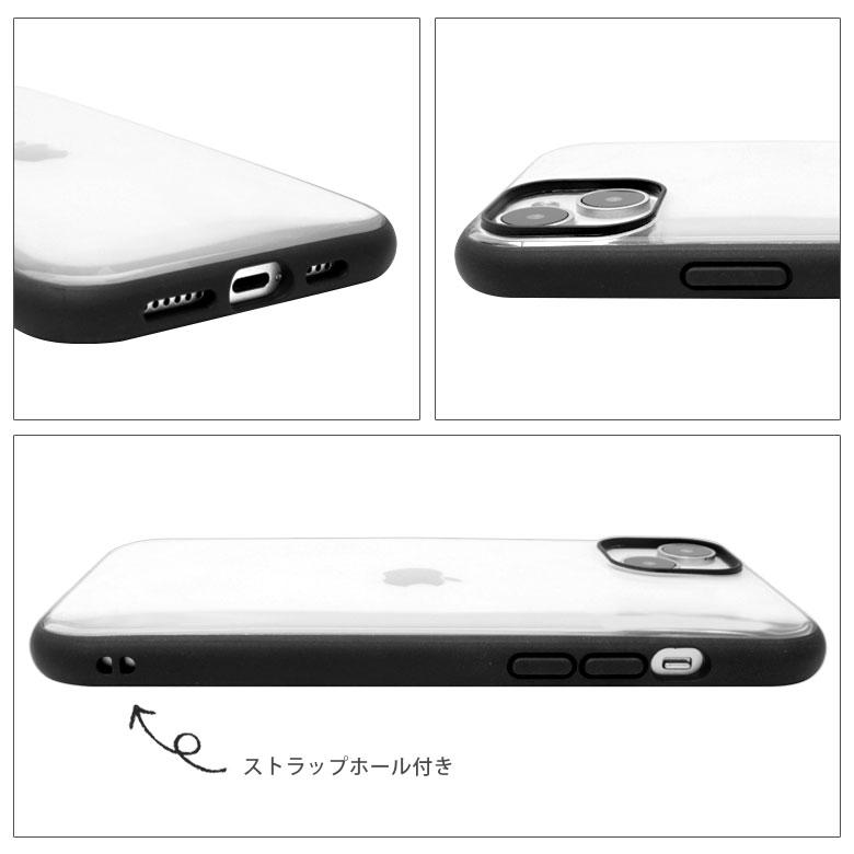 iPhone 15 Plus ケース モフサンド mofusand IIIIfit クリア Clear