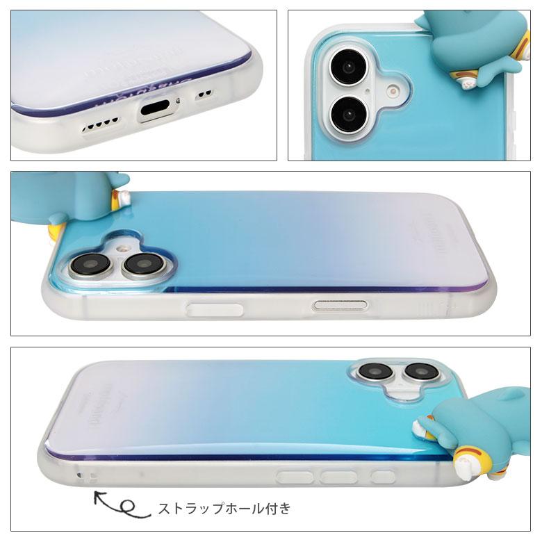iPhone16 ケース クリア モフサンド mofusand IIIIfit Clear フレーム