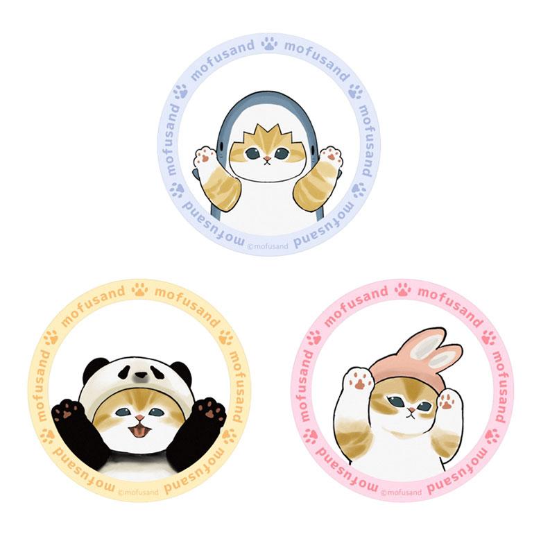 メタルステッカー MagSafe対応 モフサンド mofusand シール メタルプレート mofu-89 |  | 01