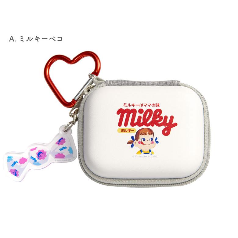 ガジェットポーチ SS チャーム付き カラビナ付き PEKO ハードケース 小物入れ ペコちゃん LOOK・ア・ラ・モード  mpk-02-mono |  | 05