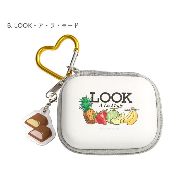 ガジェットポーチ SS チャーム付き カラビナ付き PEKO ハードケース 小物入れ ペコちゃん LOOK・ア・ラ・モード  mpk-02-mono |  | 06