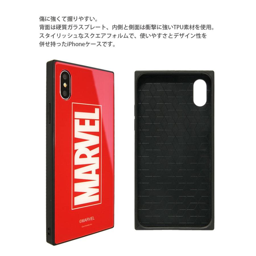 Iphonex ケース ガラス スクエア マーベル Marvel アイフォンx ケース Iphone X ケース Mv 131 スマホケースの店 モノモード 通販 Yahoo ショッピング
