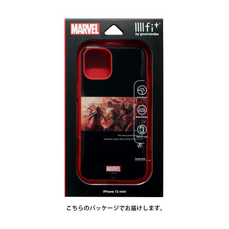 iphone12 mini ケース マーベル MARVEL イーフィット IIIIfit スマホケース iPhone12 mini アイフォン12 ミニ カバー ハイブリッド |  | 07