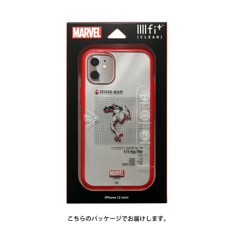 iphone12 mini ケース マーベル MARVEL イーフィット IIIIfit クリア スマホケース iPhone12 mini アイフォン12 ミニ クリアカバー ハイブリッド |  | 07