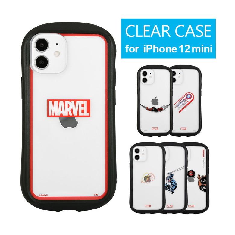 iPhone12 mini ケース マーベル MARVEL クリアケース スマホケース iPhone12 mini アイフォン12 mini ミニ ケース カバー クリア mv-171 | 