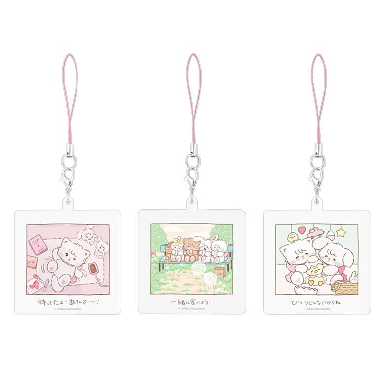 アクリルチャーム アクリルストラップ mikko illustrations