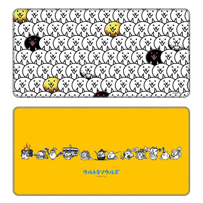 デスクマット キャラクター 30cm×60cm 光学式マウス対応 にゃんこ大