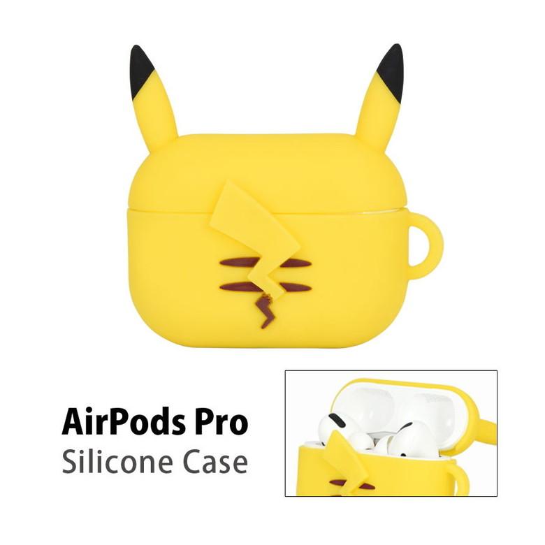 AirPods Pro ケース ポケットモンスター シリコン ピカチュウ ポケモン
