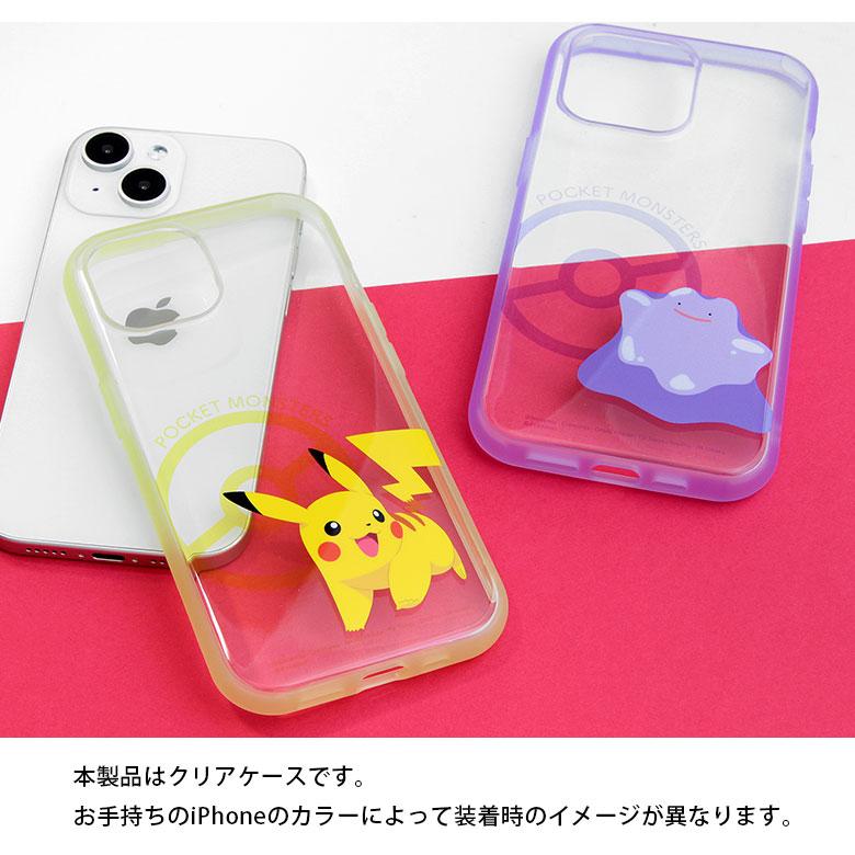 iPhone15 ケース クリア ポケットモンスター ポケモン IIIIfit 携帯