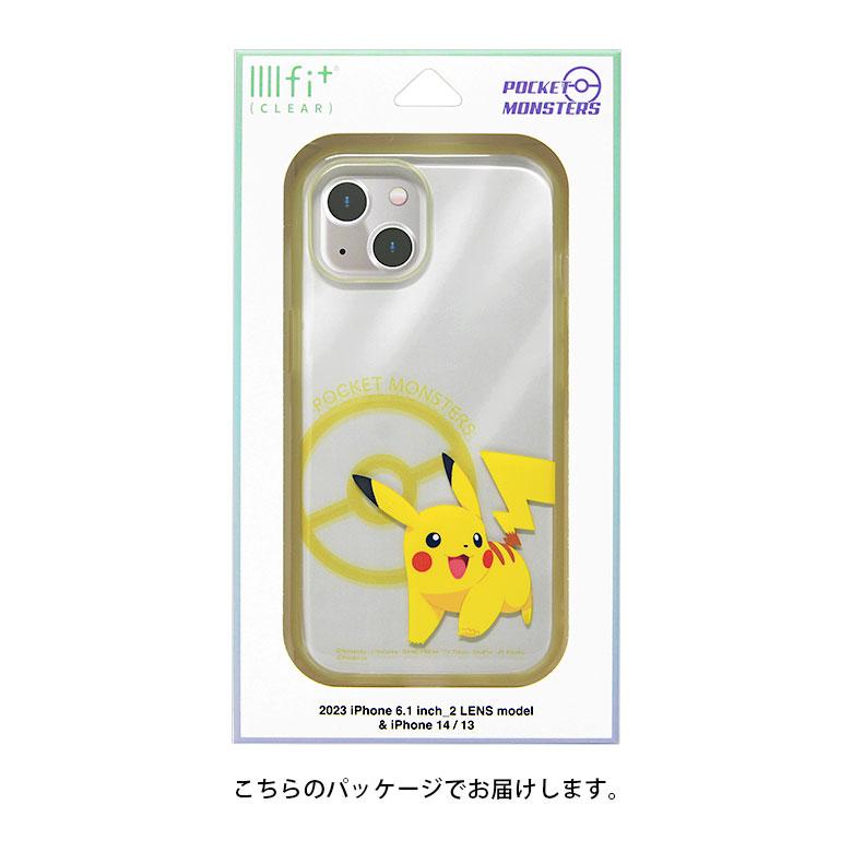 iPhone15 ケース クリア ポケットモンスター ポケモン IIIIfit 携帯