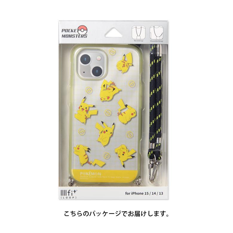 iPhone15 ケース ショルダー ポケットモンスター ポケモン IIIIfit