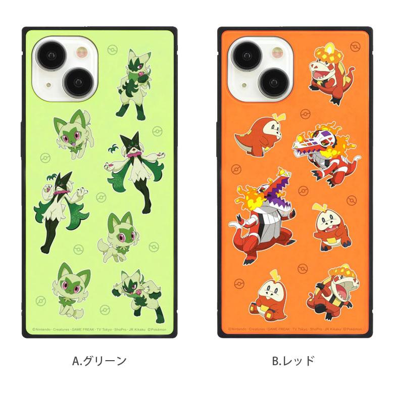 スマホケース iPhone15 ケース スクエア ポケットモンスター ポケモン ガラス アイフォン15 カバー 14 13 iPhone14 iPhone13 スマホカバー｜monomode｜06