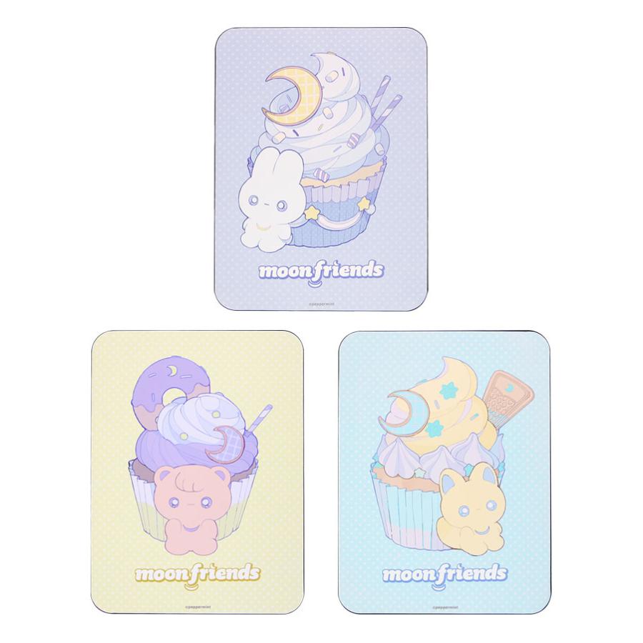 ペパーミント コレクタブル マウスパッド ハードタイプ moon friends 滑り止め キャラクター グッズ ppmt-05 |  | 01