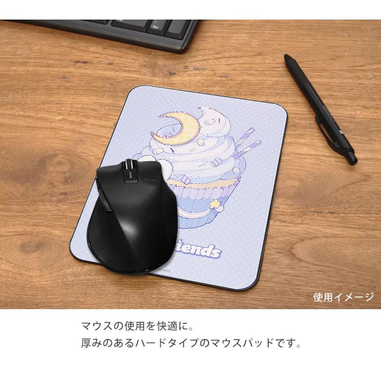 ペパーミント コレクタブル マウスパッド ハードタイプ moon friends 滑り止め キャラクター グッズ ppmt-05 |  | 02