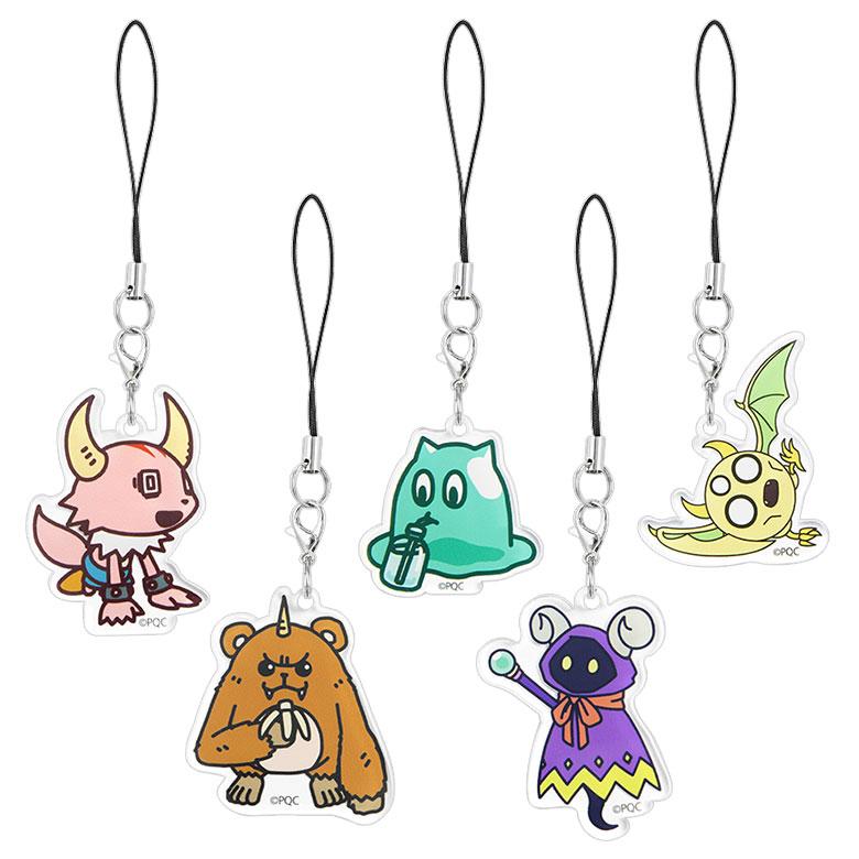アクリルストラップ アクリルチャーム ポンコツクエスト キャラクター
