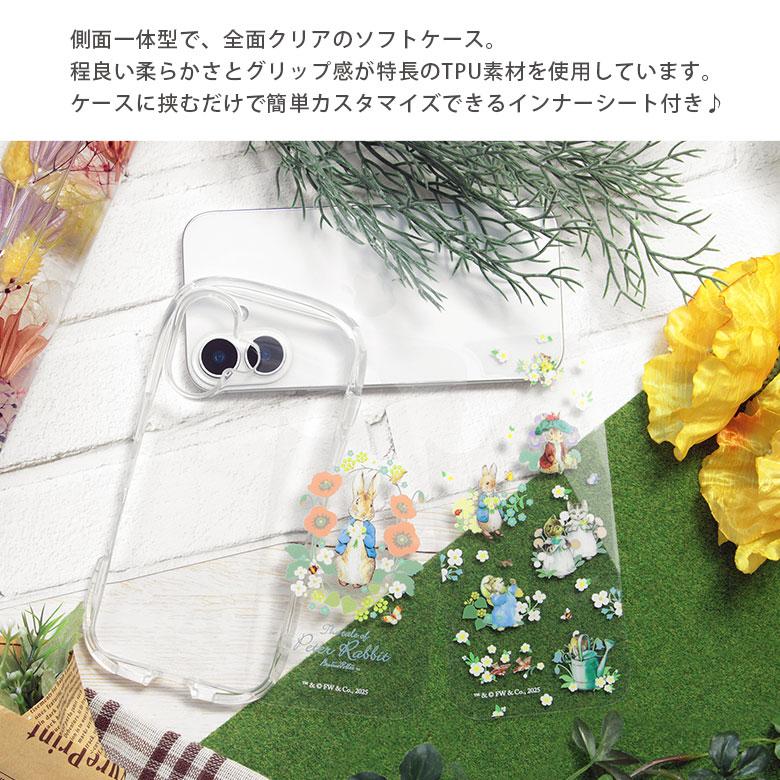 iPhone16Pro ケース ピーターラビット クリスタルクリア ソフトケース iPhone16 プロ アイフォン アイホン16 プロ 耐衝撃 かわいい 透明 クリア 持ちやすい |  | 03